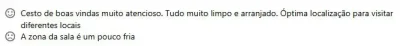 Feedback cliente
