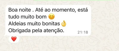 Feedback cliente